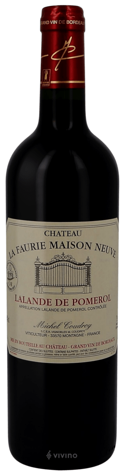 Château La Faurie Maison Neuve Lalande-de-Pomerol 2020 