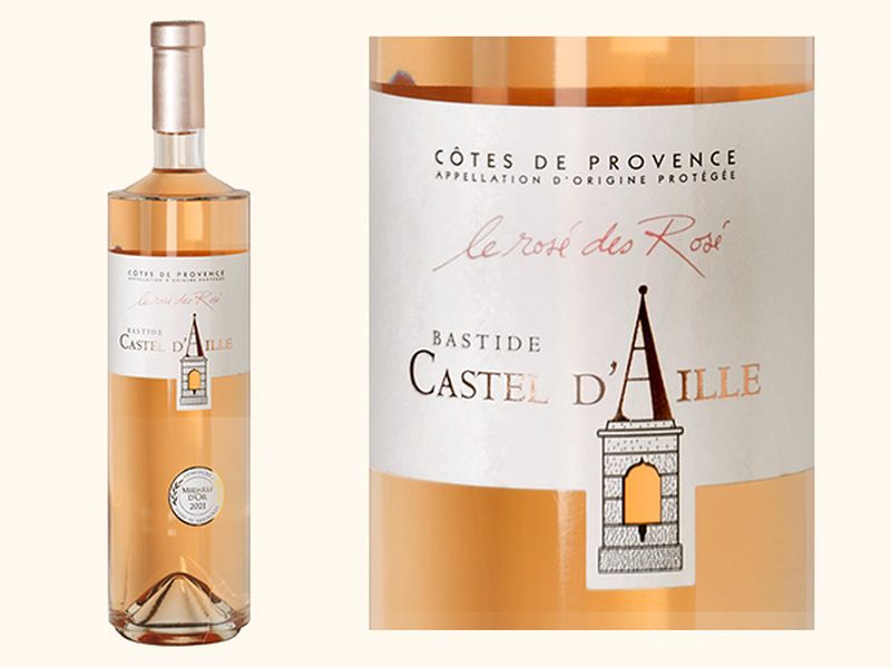 Bastide Castel d'Aille Le Rosé de Rosé Côtes de Provence 2022