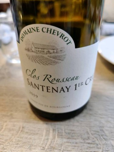Domaine Chevrot Santenay 1er Cru 'Clos Rousseau' Blanc 2024 