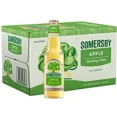 Somersby Apple Btl 330ml - 6 Bot