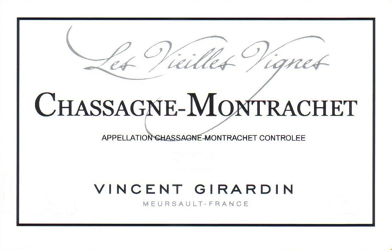 Vincent Girardin Les Vieilles Vignes Chassagne-Montrachet Blanc 2020