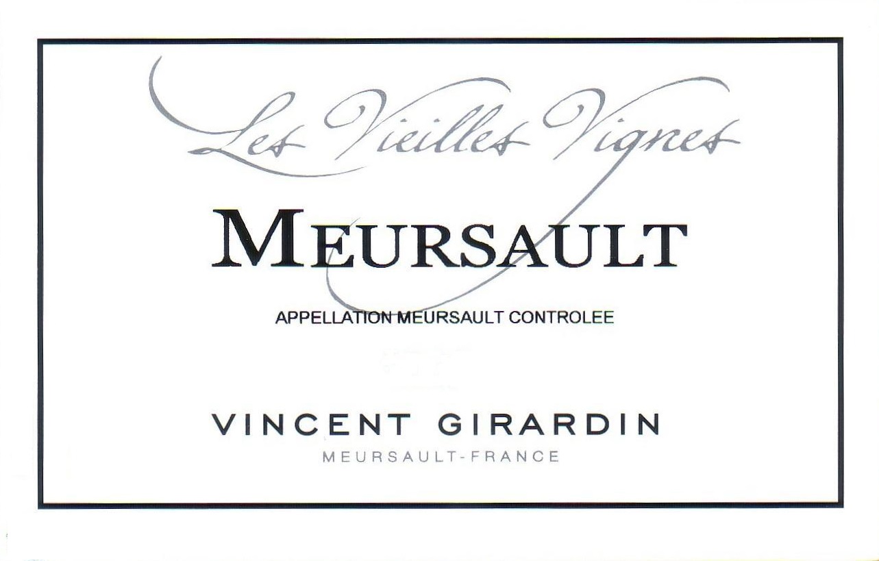 Vincent Girardin Les Vieilles Vignes Meursault 2020