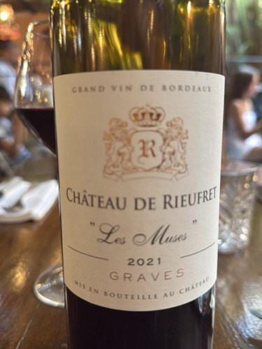 Château de Rieufret Graves 'Les Muses' 2021 