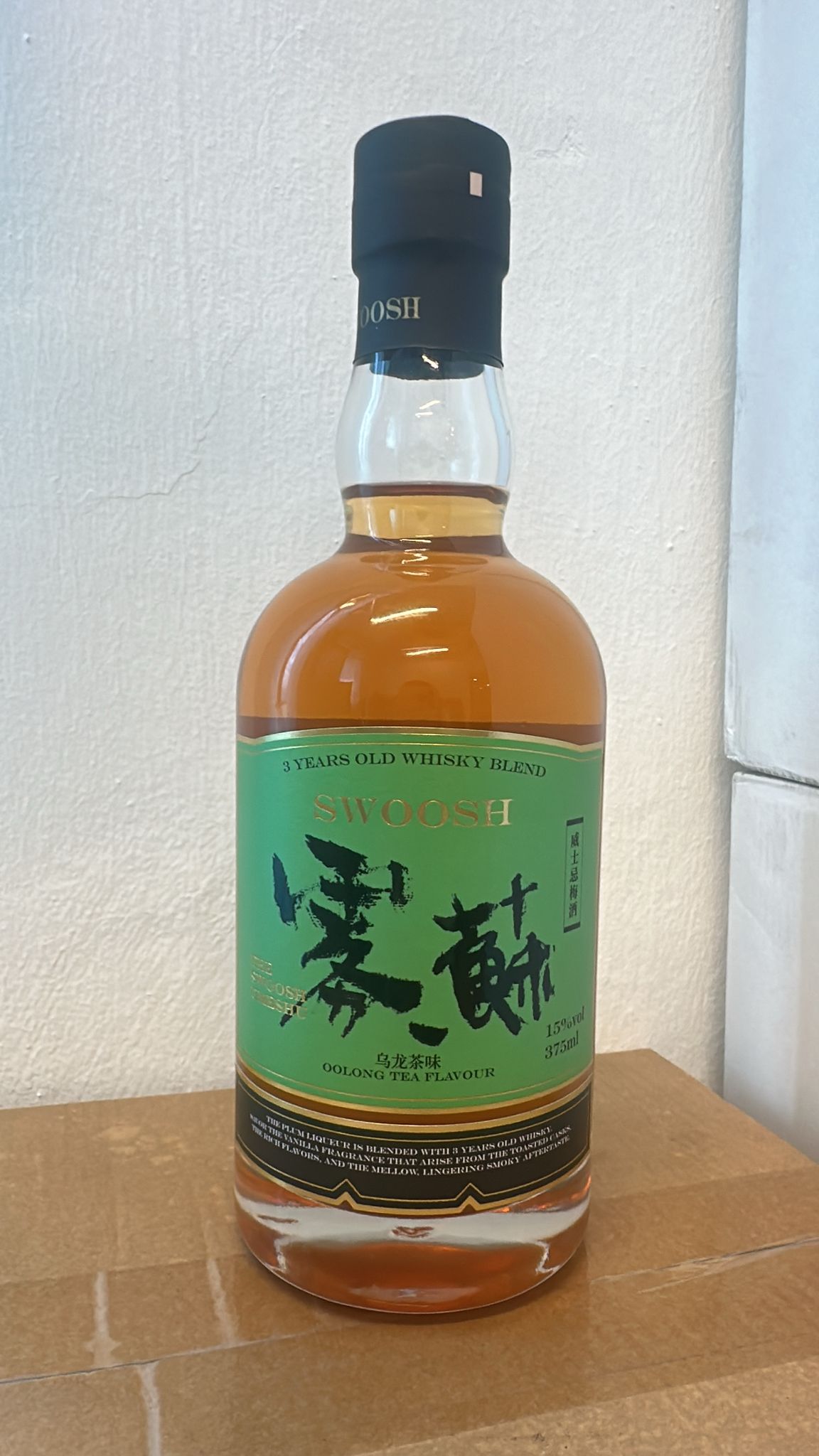 Oolong Whisky Plum wine 375ml  - Swoosh Whisky