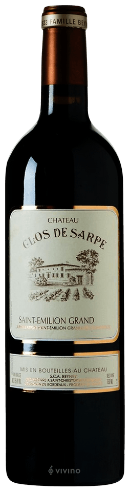 Château Clos de Sarpe Saint-Émilion Grand Cru (Grand Cru Classé) 2019 