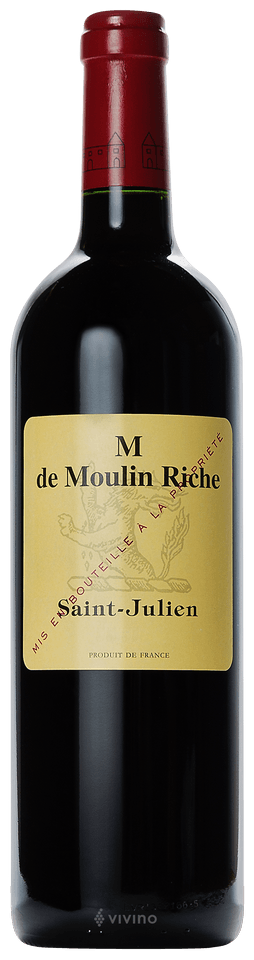 Château Léoville Poyferré M de Moulin Riche Saint-Julien 2018 