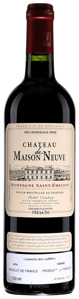 Château de Maison Neuve Montagne-Saint-Émilion 2019 