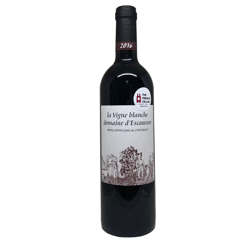 Gaillac rouge, Vigne blanche Domaine d’Escausses, 2016