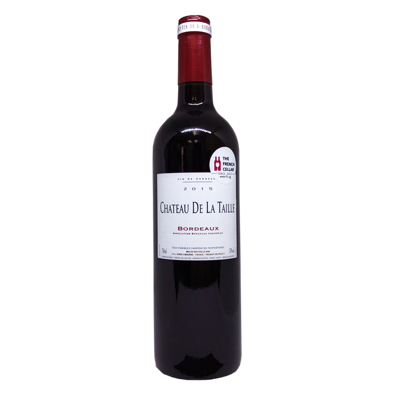 CHATEAU DE LA TAILLE, BORDEAUX ROUGE 2015