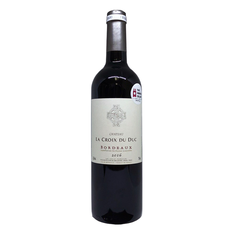 CHATEAU LA CROIX DU DUC, BORDEAUX ROUGE 2016