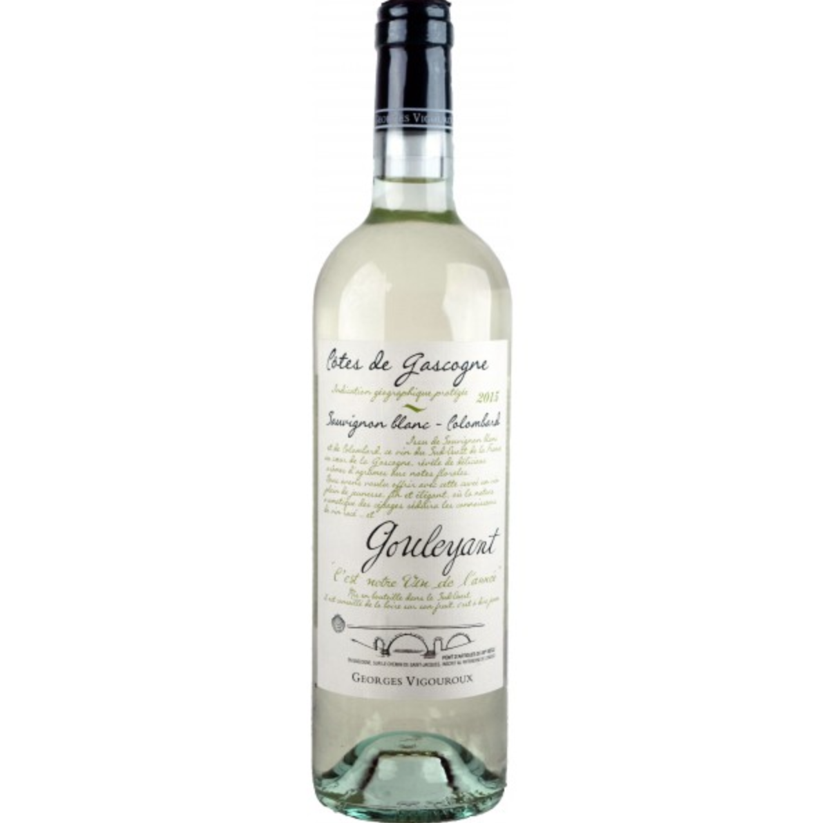 Côtes de Gascogne Gouleyant  Blanc, Georges Vigouroux, 2016
