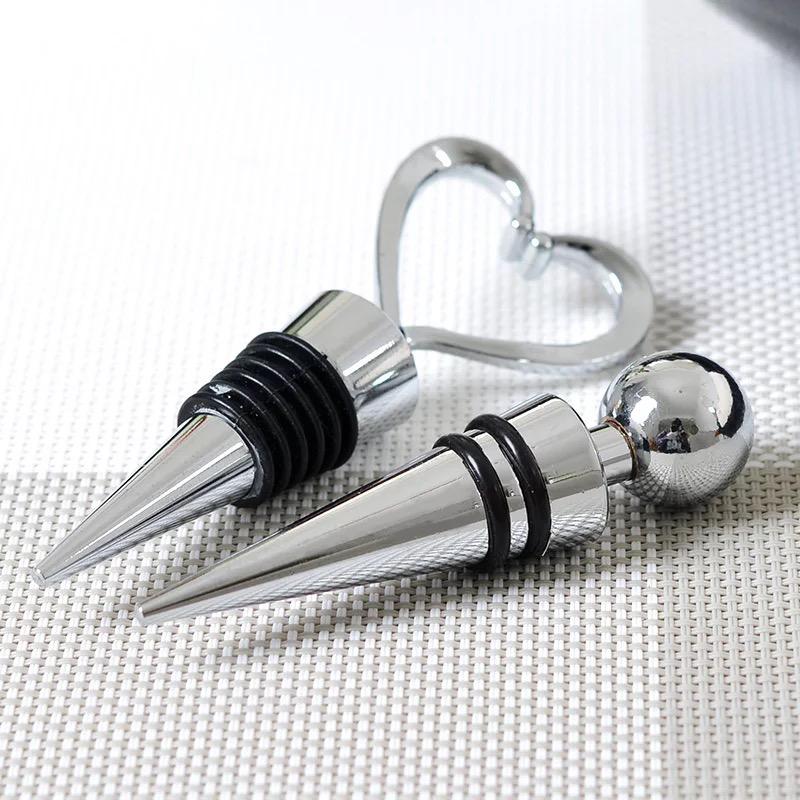 Any 2 Pieces of Steel wine stopper or A Pair of hearts at $9.80