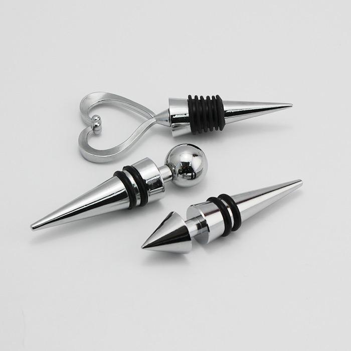 3 piece of Steel wine stopper with special design at $13.80 free delivery