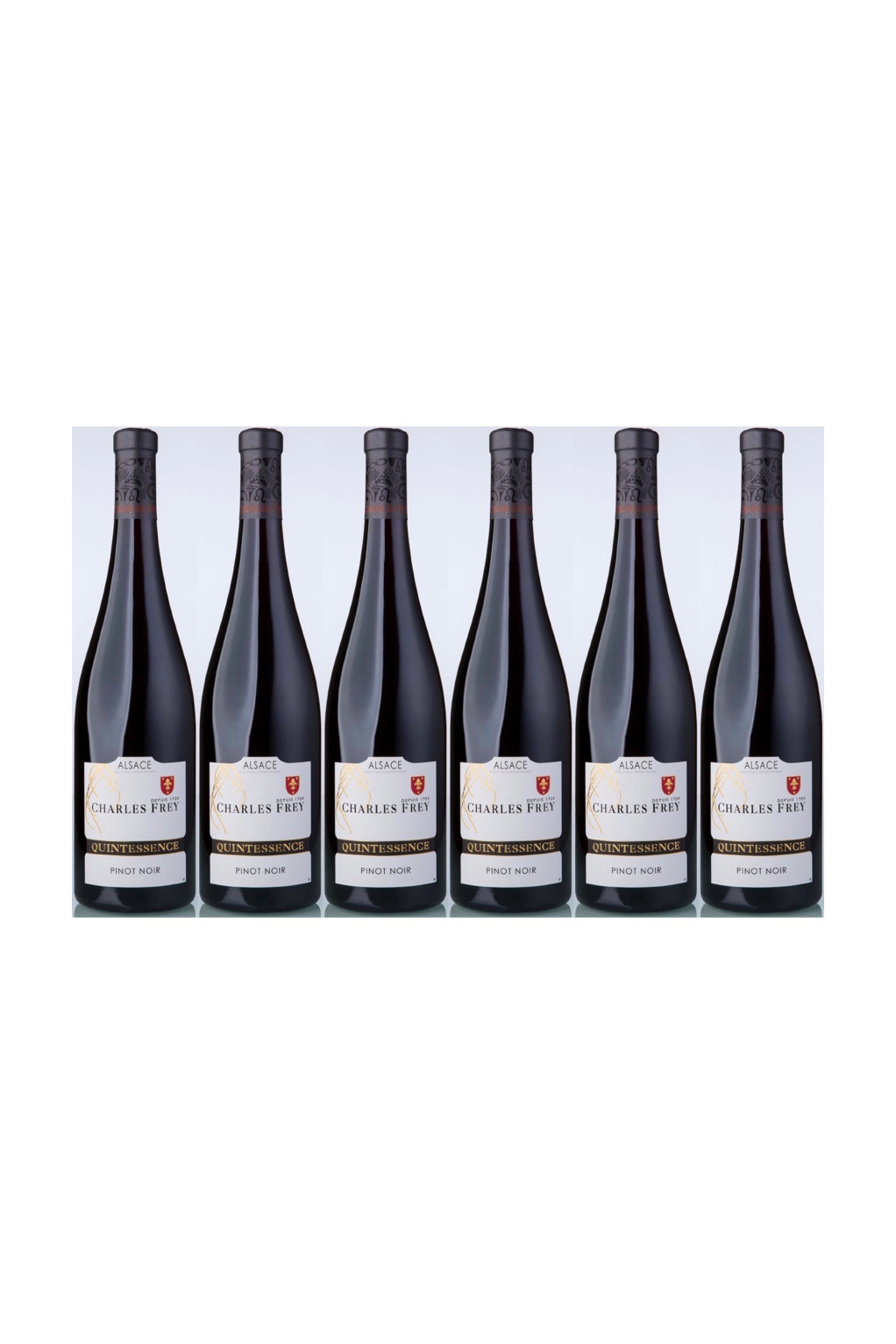 1 Case of Domaine Frey, AOP Alsace Pinot Noir Quintessence, 2016 ( 6 bottles) with 3 FREE Bottles of KWIRK BELGIUM Craft Beer worth $13.50!