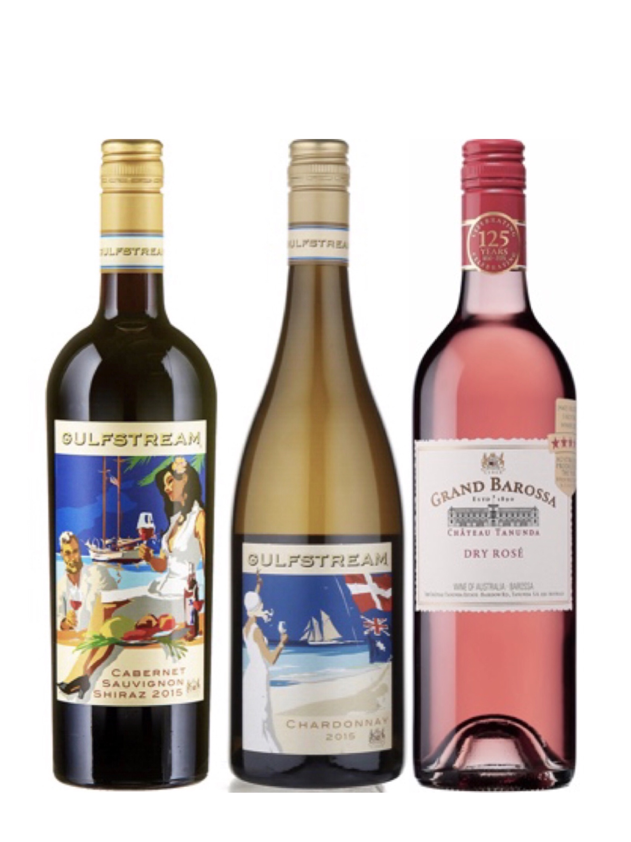 Award Winning CHÂTEAU TANUNDA GULFSTREAM Bundle Plus One FREE Bottle Of Wine Worth $48