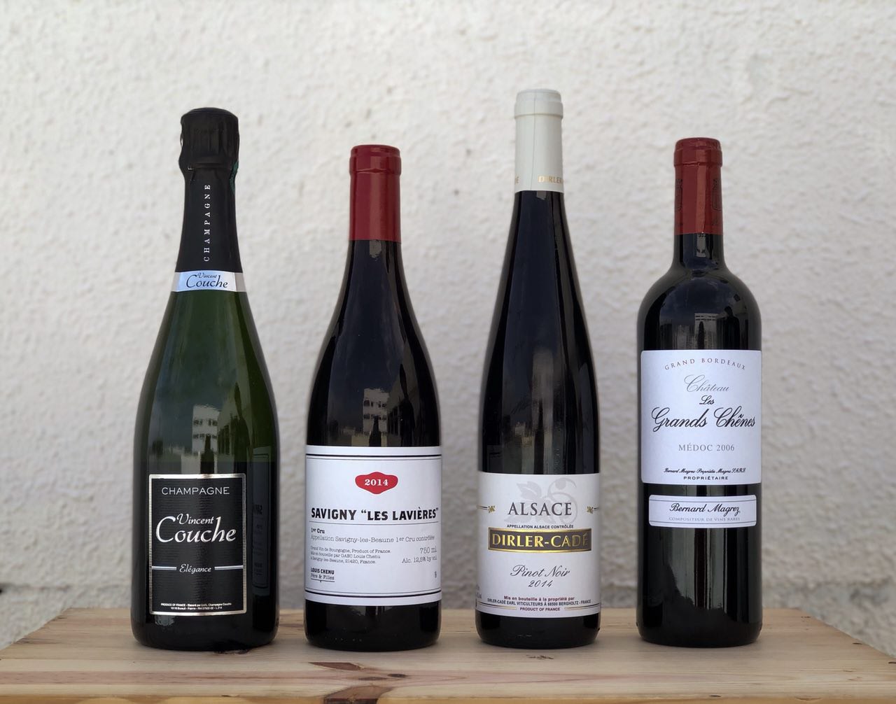 Why do wine bottles in France come in different shapes? 