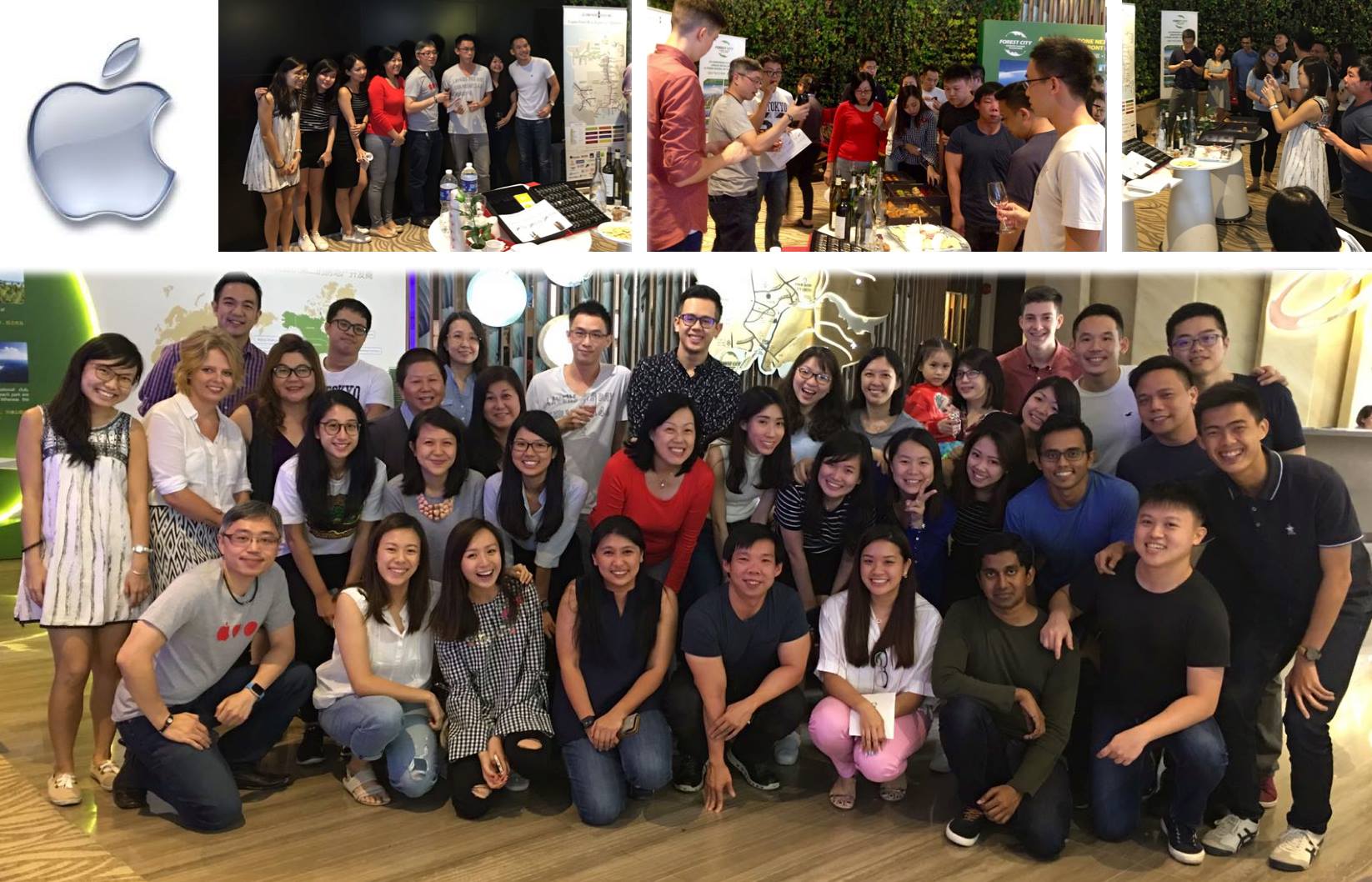 Corporate Wine Tasting event with Apple Singapore